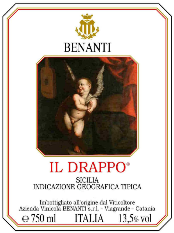 Benanti Il Drappo Sicilia Rosso 2006 Front Label