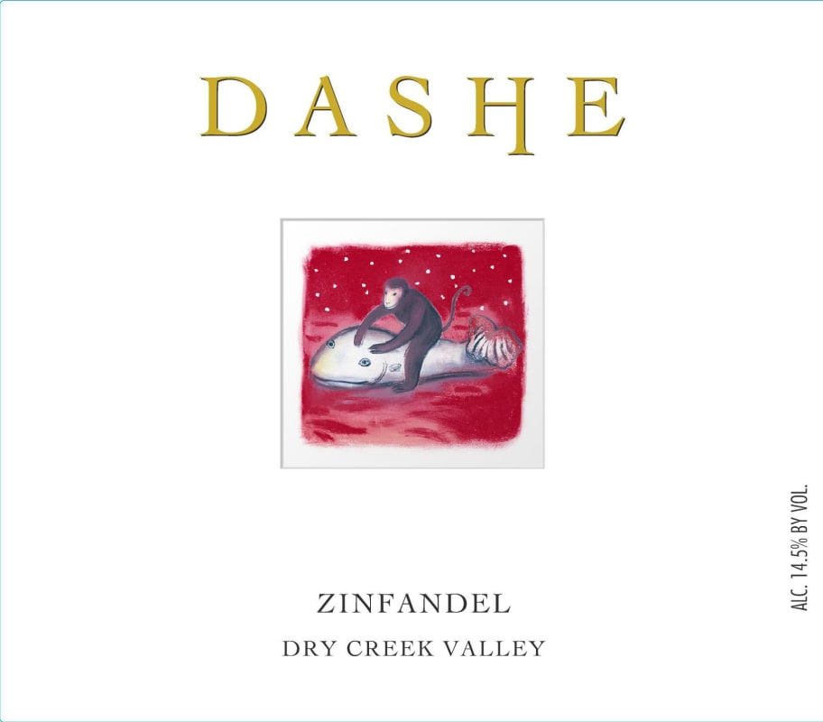 Dashe Zinfandel 2014 Front Label