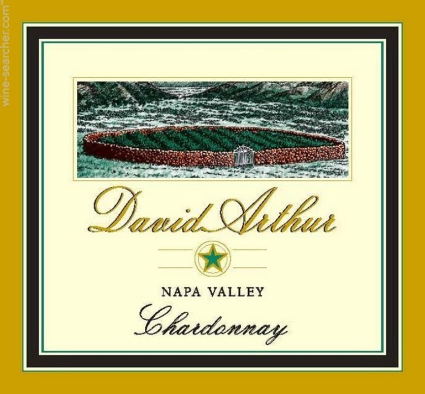 David Arthur Chardonnay 2012 Front Label