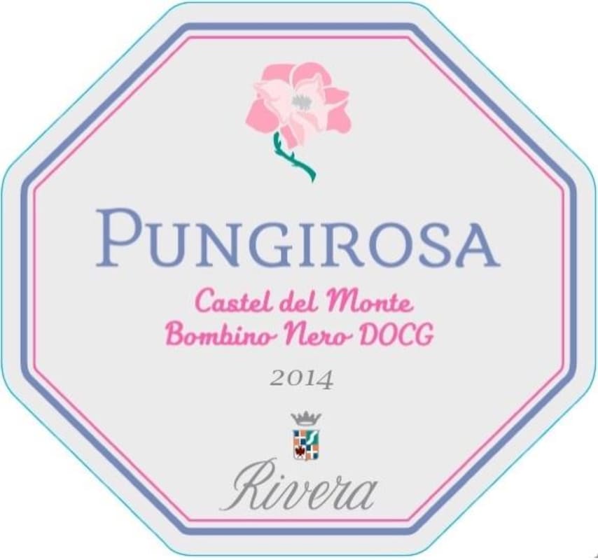 Rivera Pungirosa Rosato 2014 Front Label