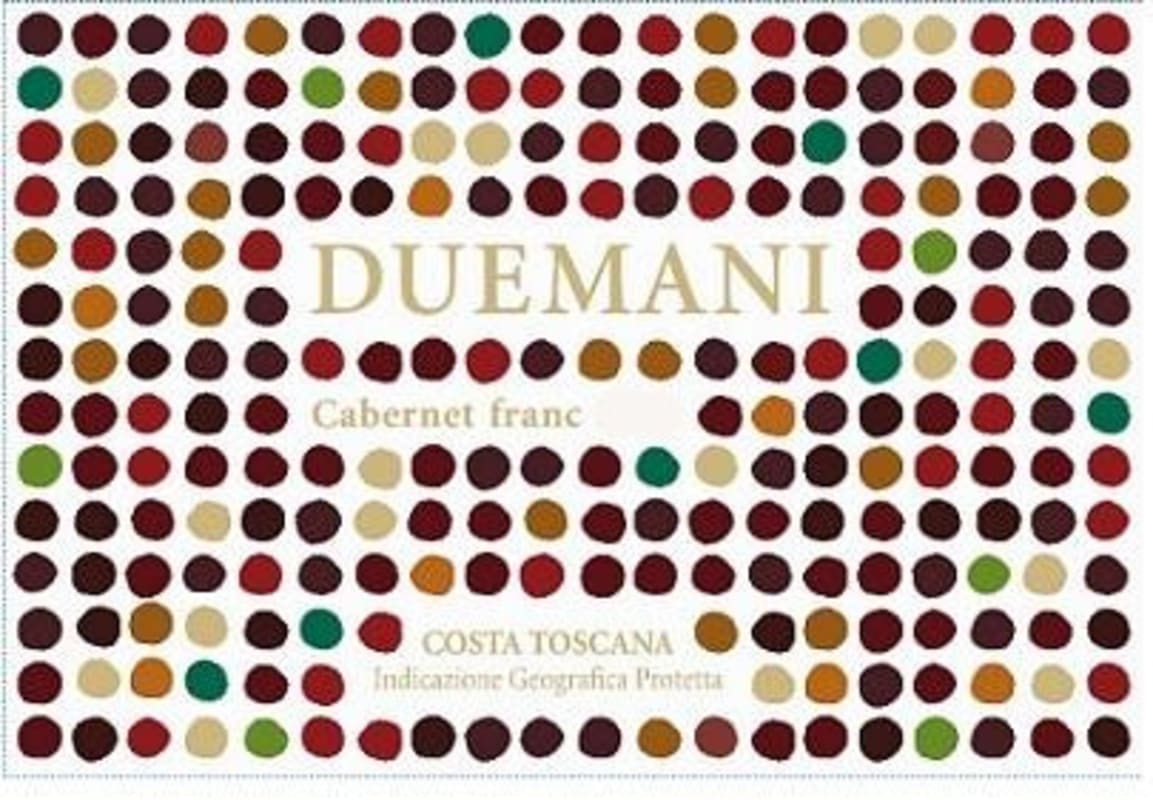 Duemani Cabernet Franc 2011 Front Label