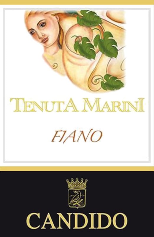 Candido Salento Tenuta Marini Bianco 2013 Front Label