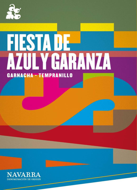 Azul y Garanza Fiesta de Azul y Garanza 2011 Front Label