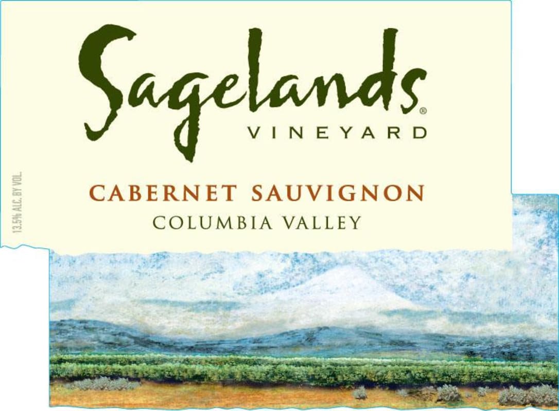 Sagelands Cabernet Sauvignon 2013 Front Label