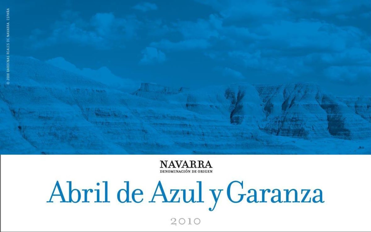 Azul y Garanza Abril de Azul y Garanza 2010 Front Label