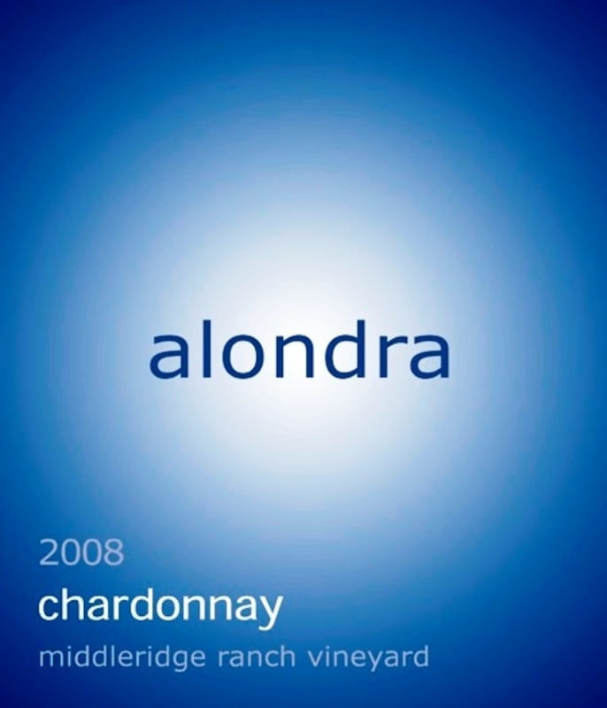 Skylark Alondra Chardonnay 2008 Front Label