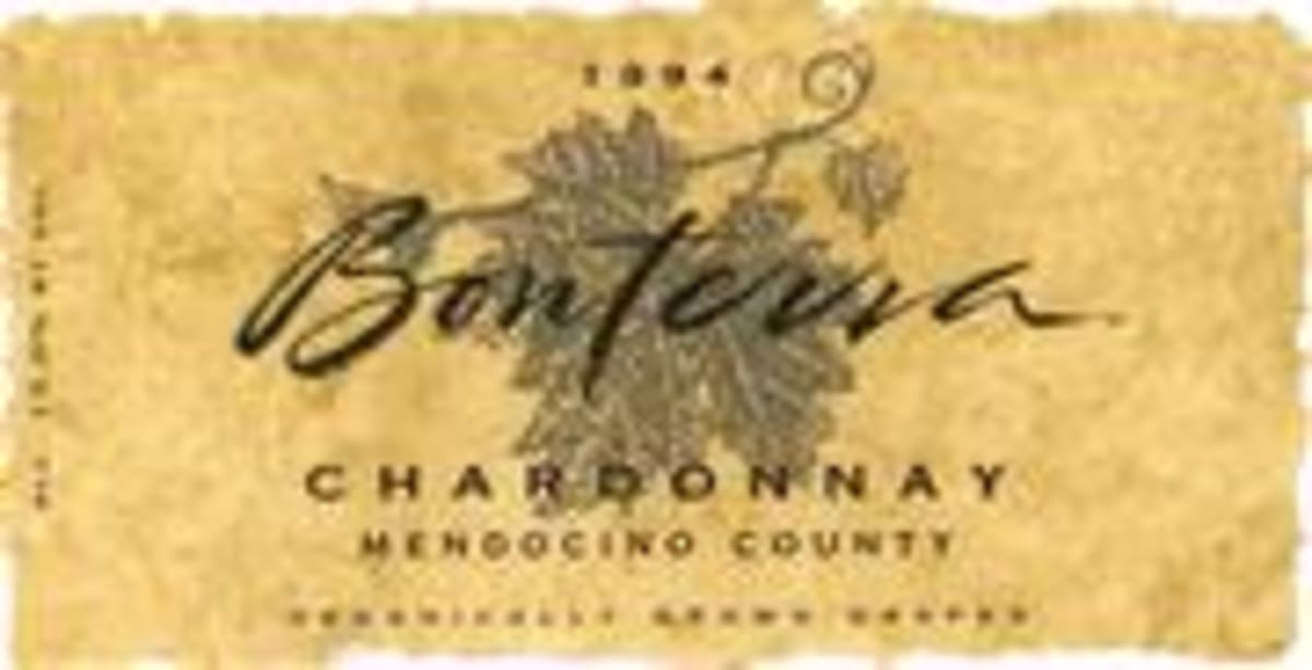 Bonterra Organically Grown Chardonnay 1997 Front Label