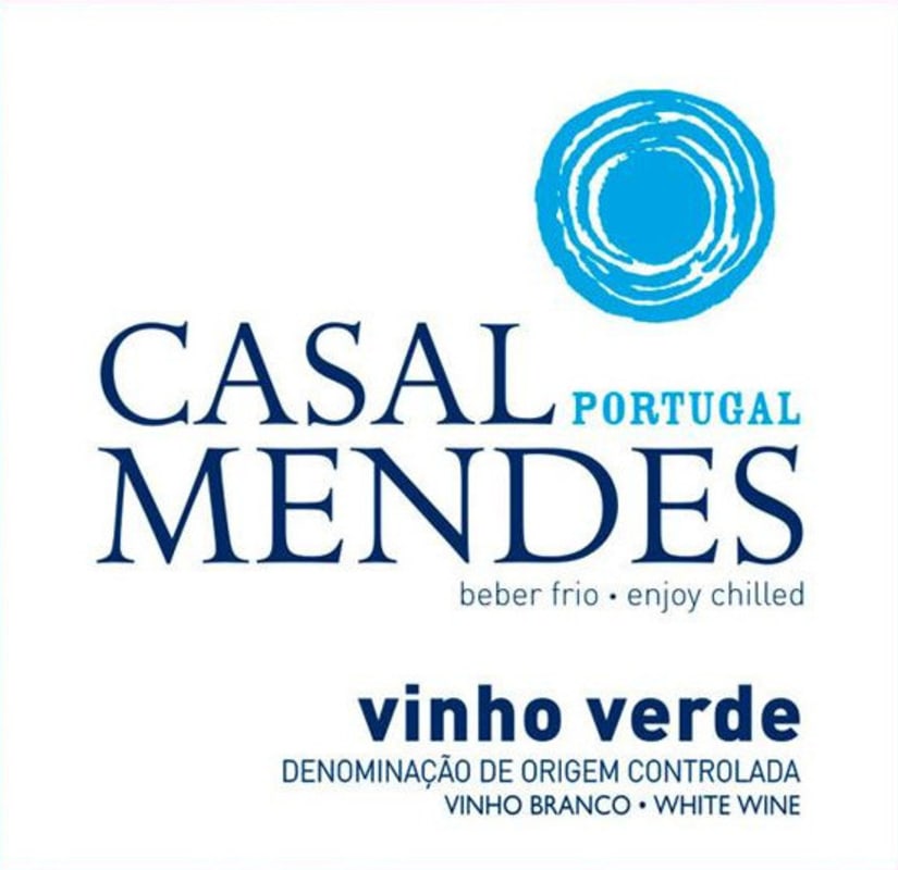 Bacalhoa Wines of Portugal Vinho Verde Casal Mendes 2012 Front Label