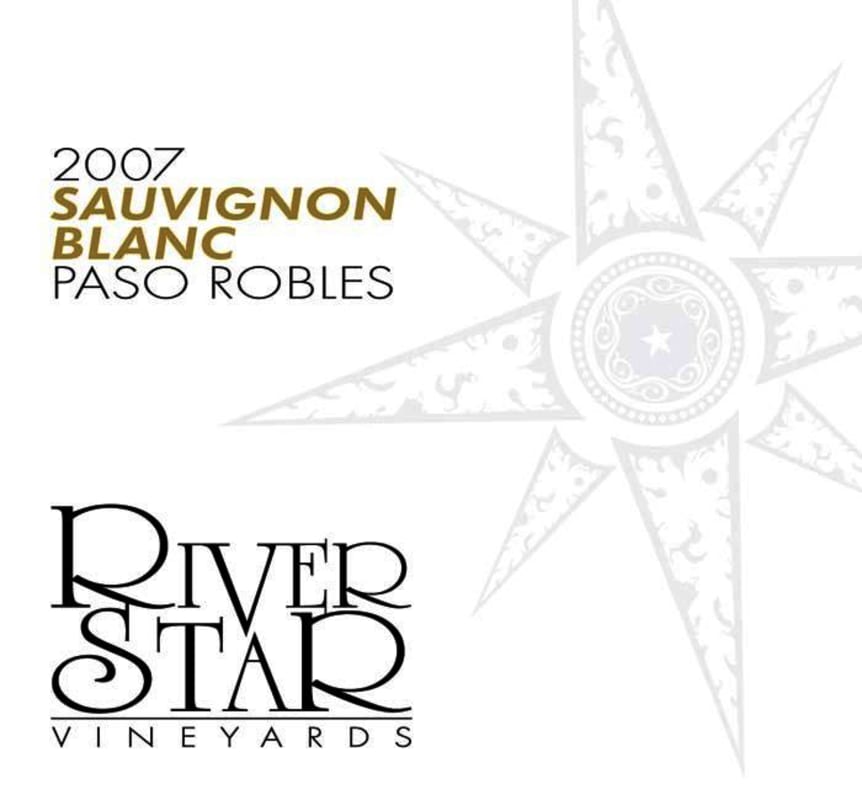 RiverStar Vineyards Sauvignon Blanc 2007 Front Label