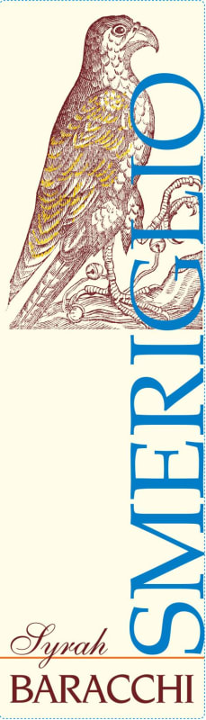 Baracchi Smeriglio Syrah 2011 Front Label