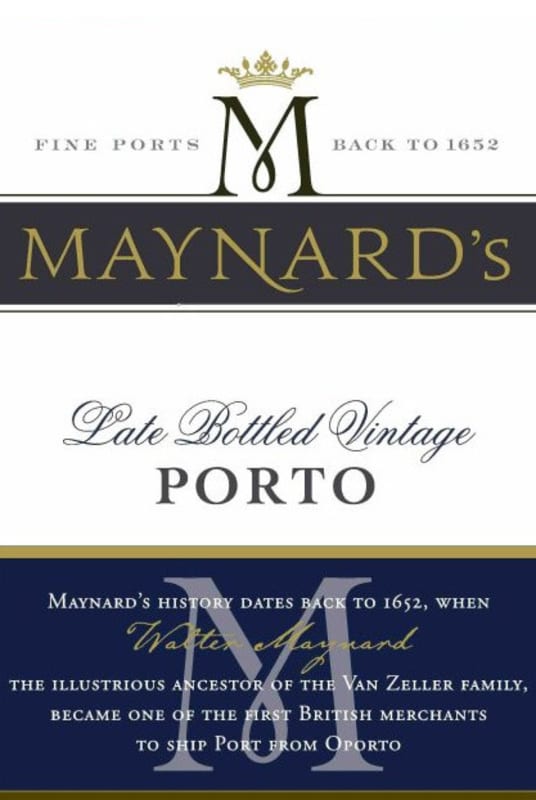Barao de Villar Late Bottled Vintage Maynard's Porto 2008 Front Label