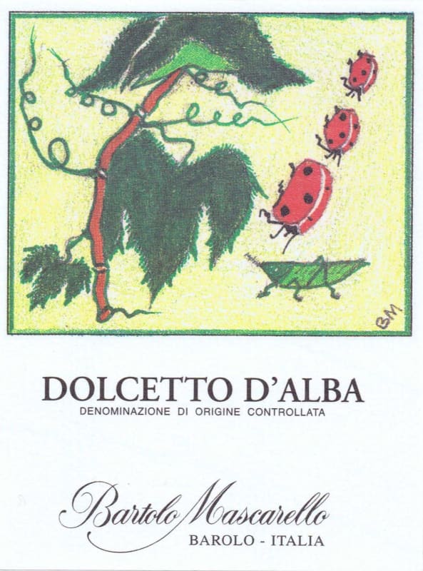 Bartolo Mascarello Bartolo Mascarello Dolcetto d'Alba 2014 Front Label