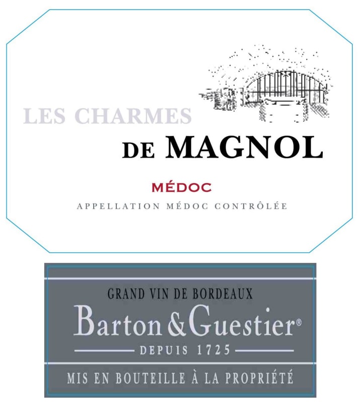 Barton & Guestier Les Charmes de Magnol 2014 Front Label
