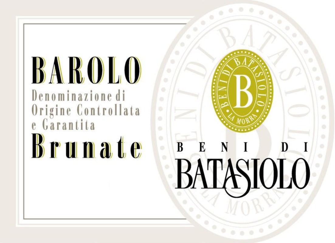 Beni di Batasiolo Barolo Brunate 2009 Front Label