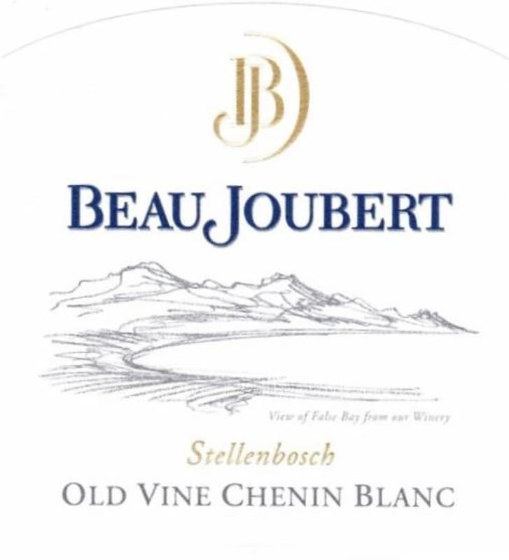 Beau Joubert Old Vine Chenin Blanc 2014 Front Label