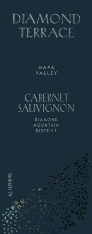 Diamond Terrace Diamond Mountain District Cabernet Sauvignon 2003 Front Label