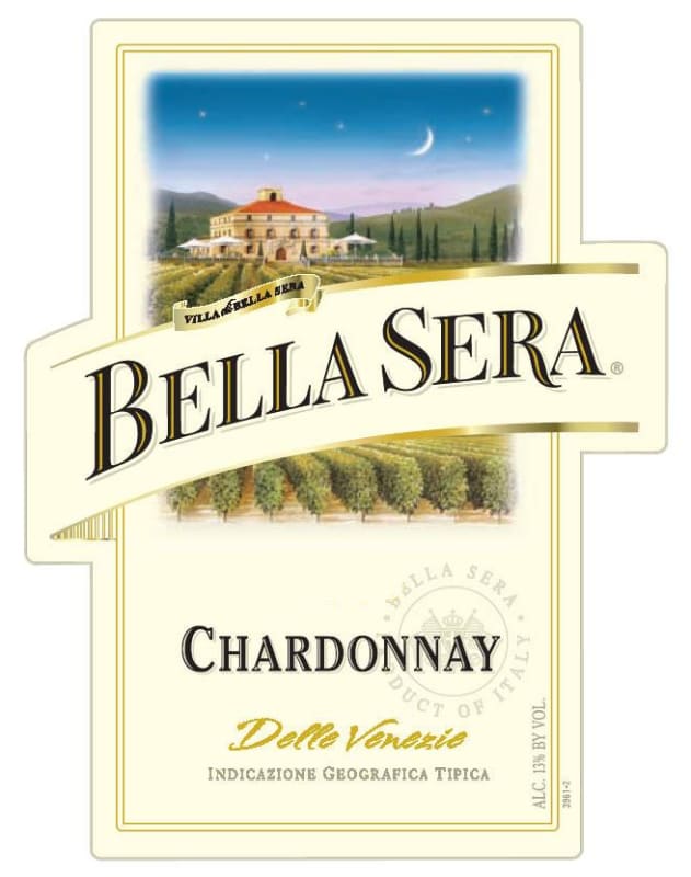 Bella Sera Bella Sera Chardonnay 2013 Front Label