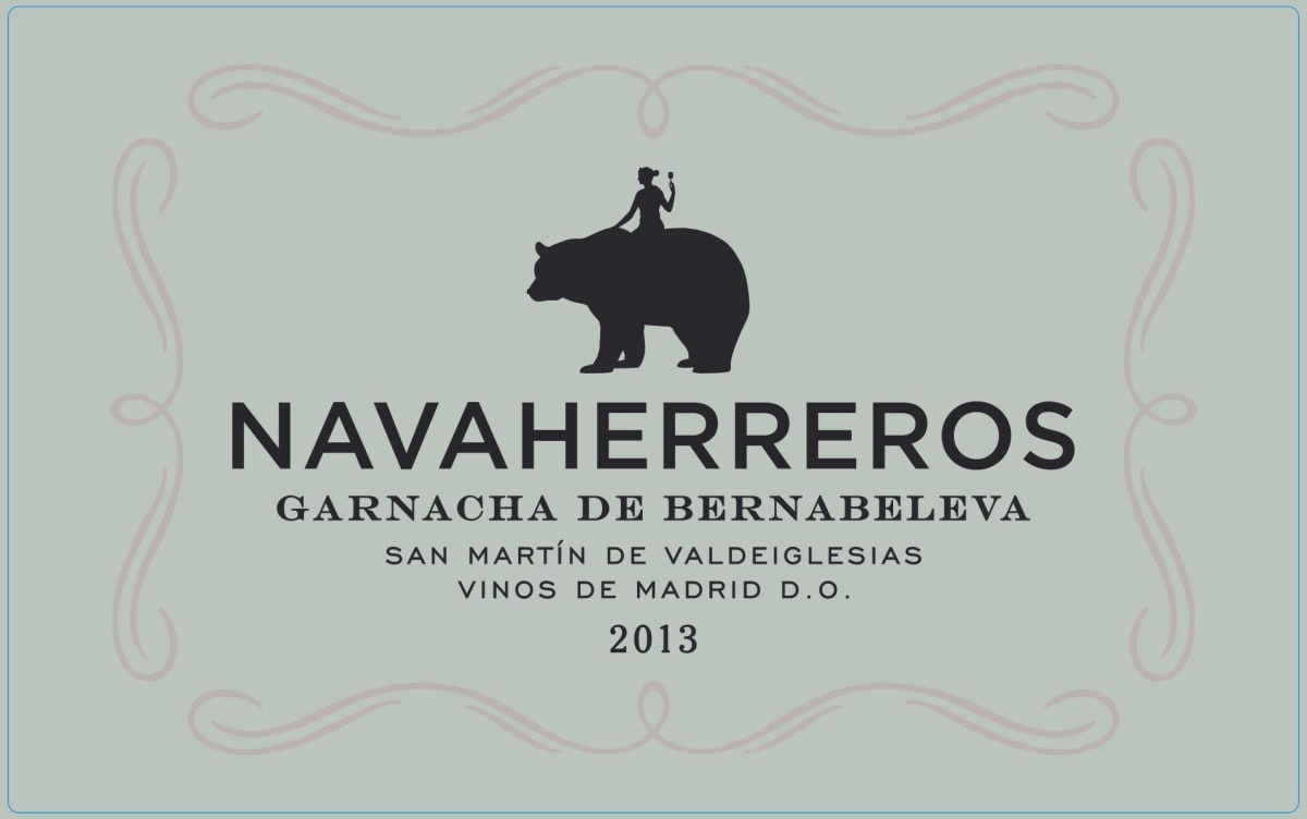 Bernabeleva Navaherreros Garnacha de Bernabeleva 2013 Front Label