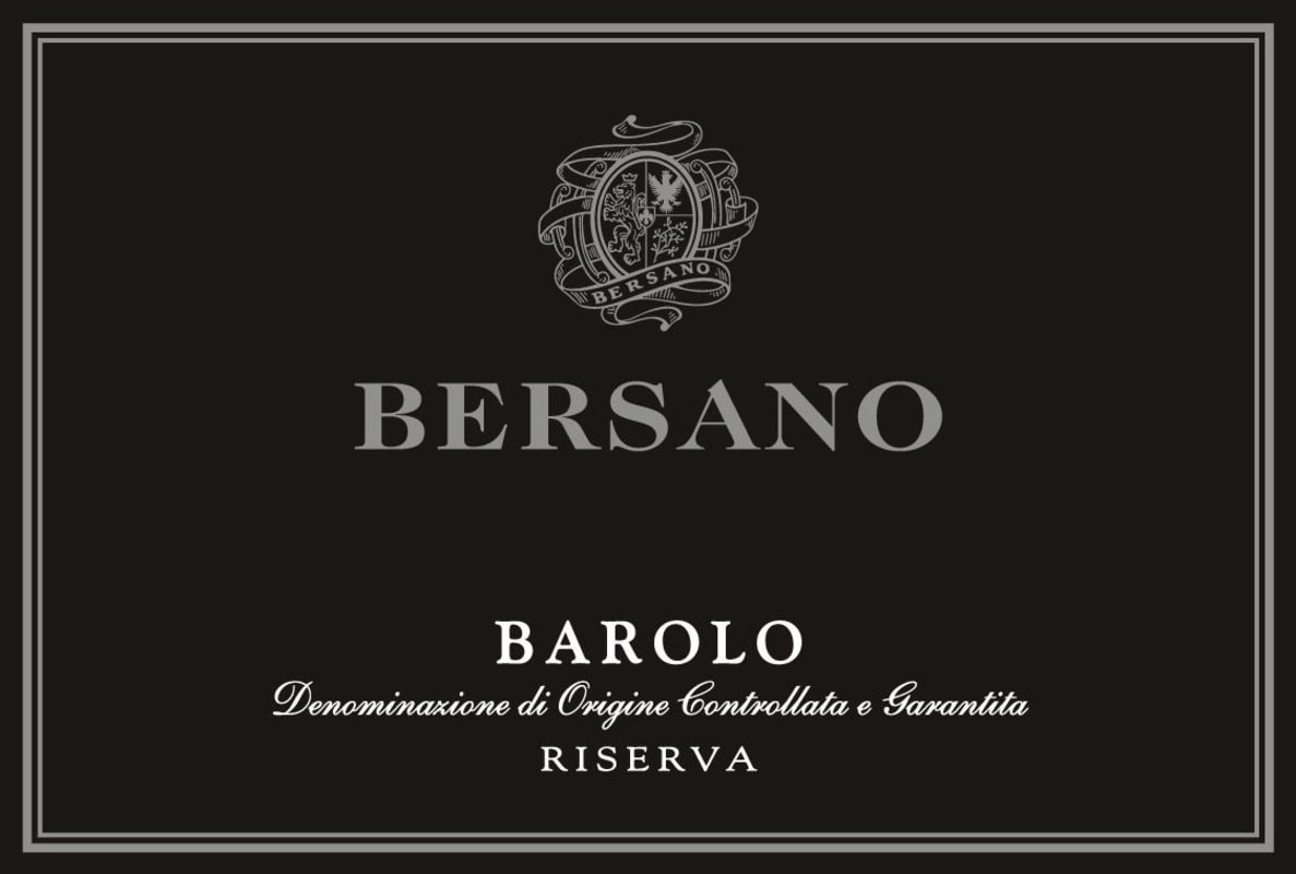 Bersano Barolo Riserva 2006 Front Label