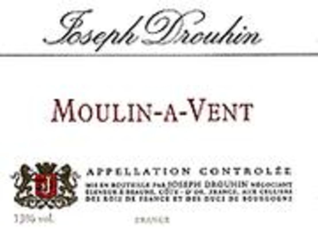 Joseph Drouhin Moulin-a-Vent 1996 Front Label