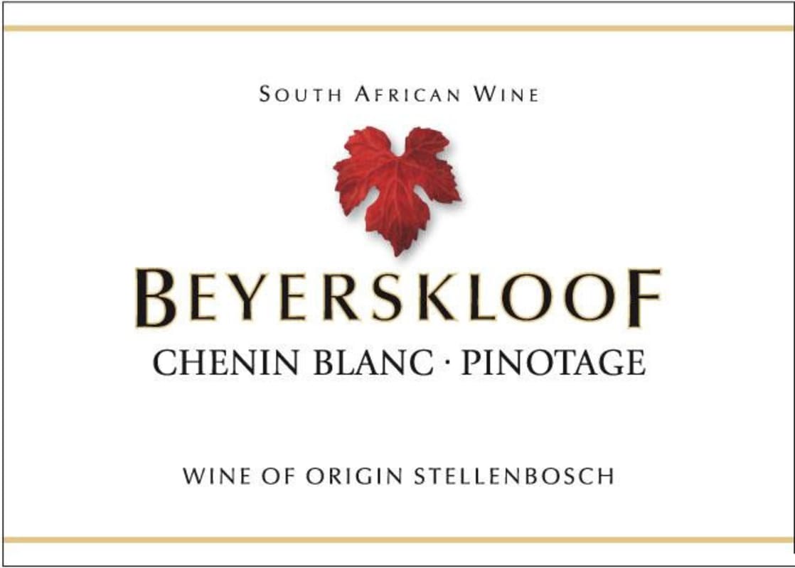 Beyerskloof Chenin Blanc-Pinotage 2012 Front Label
