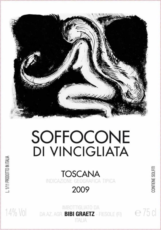 Bibi Graetz Soffocone di Vincigliata 2009 Front Label