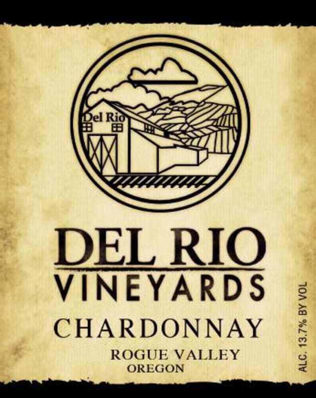 Del Rio Vineyards Chardonnay 2009 Front Label