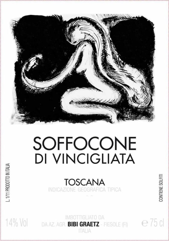 Bibi Graetz Soffocone di Vincigliata 2010 Front Label