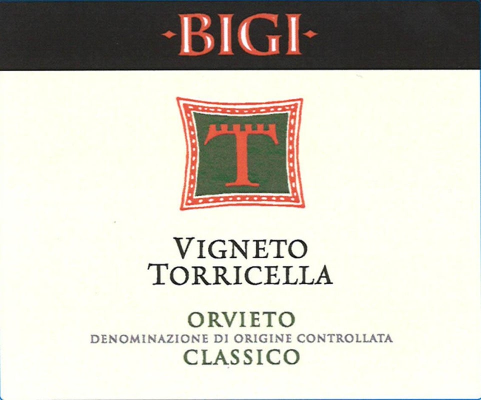 Bigi Orvieto Classico Vigneto Torricella 2013 Front Label