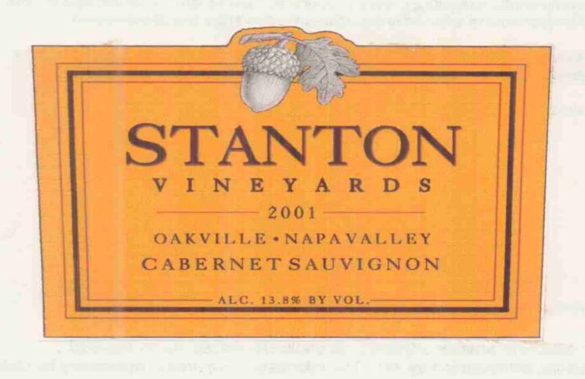 Delectus Cabernet Sauvignon 2001 Front Label