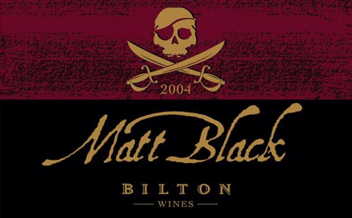 Bilton Matt Black Cabernet Sauvignon 2004 Front Label