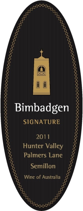 Bimbadgen Signature Palmers Lane Vineyard Semillon 2011 Front Label
