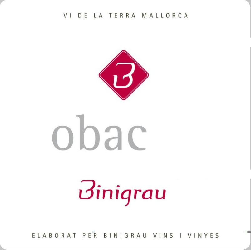 Binigrau Obac de Binigrau Vi de la Terra Mallorca 2009 Front Label