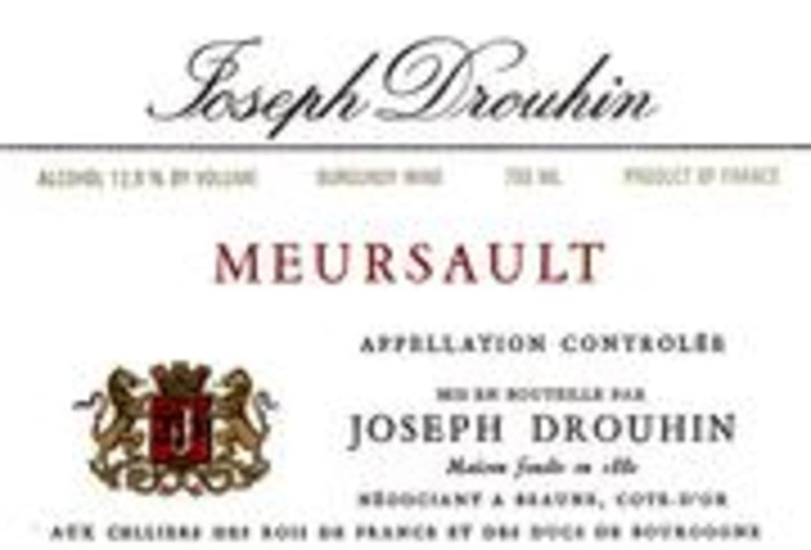 Joseph Drouhin Meursault 1997 Front Label