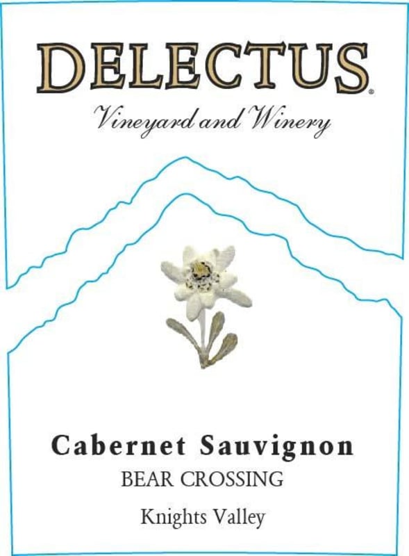 Delectus Bear Crossing Cabernet Sauvignon 2012 Front Label