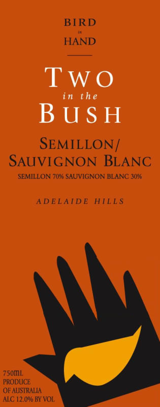 Bird in Hand Two in the Bush Semillon / Sauvignon Blanc 2009 Front Label