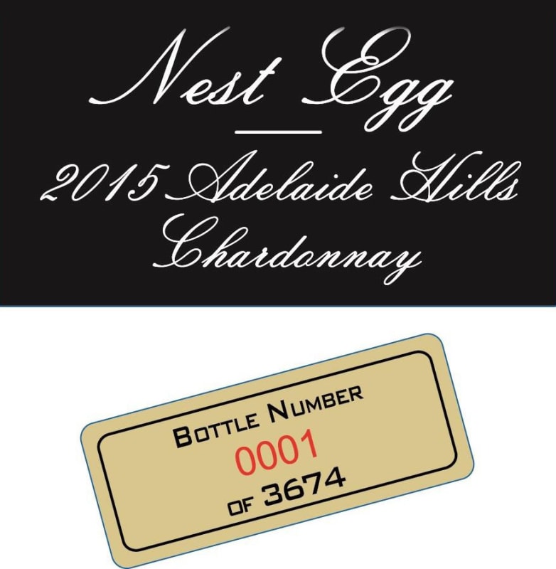 Bird in Hand Adelaide Hills Nest Egg Chardonnay 2015 Front Label
