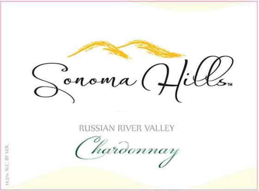 Sonoma Hills Chardonnay 2010 Front Label