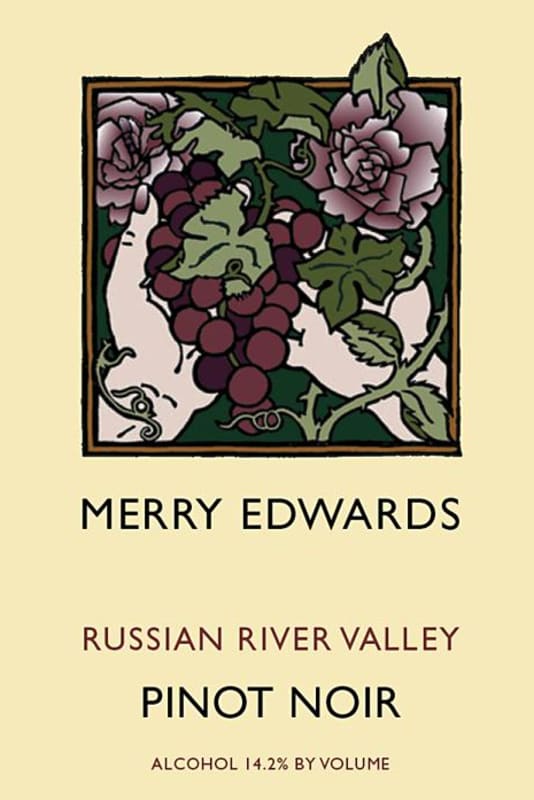 Merry Edwards Russian River Valley Pinot Noir 2007 Front Label