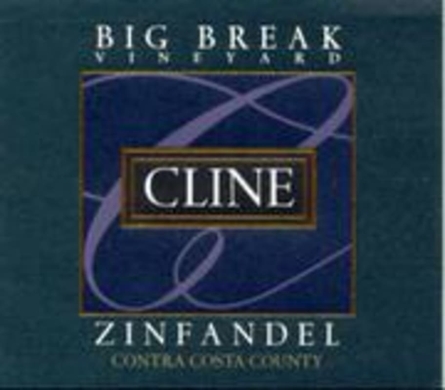 Cline Big Break Zinfandel 1997 Front Label