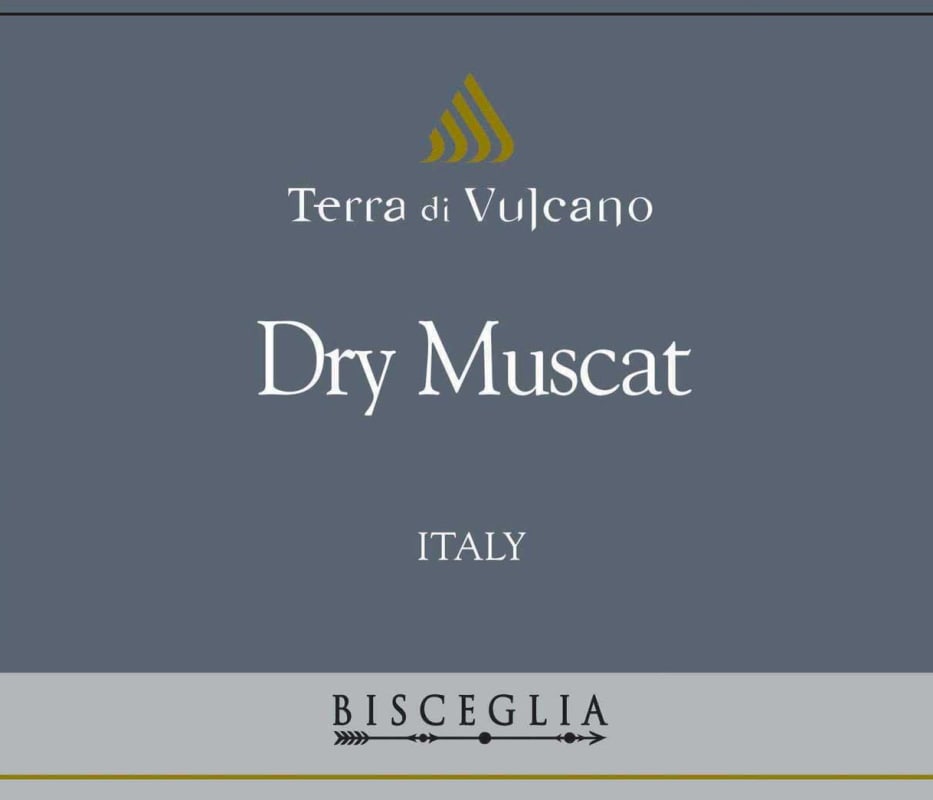 Azienda Bisceglia Basilicata Terra di Vulcano Dry Muscat 2012 Front Label