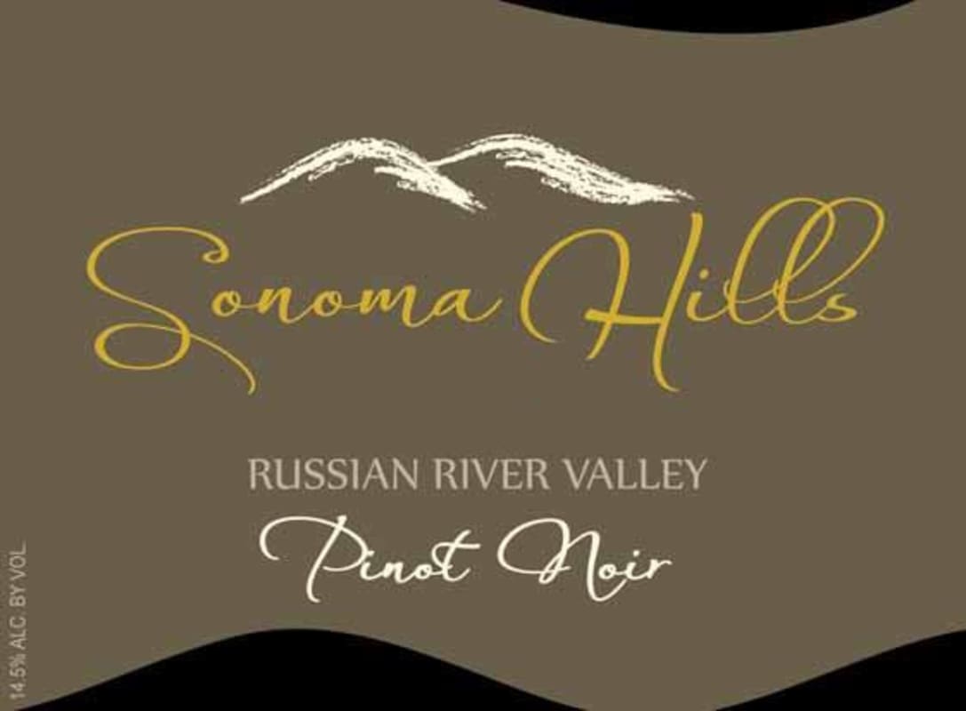 Sonoma Hills Pinot Noir 2011 Front Label