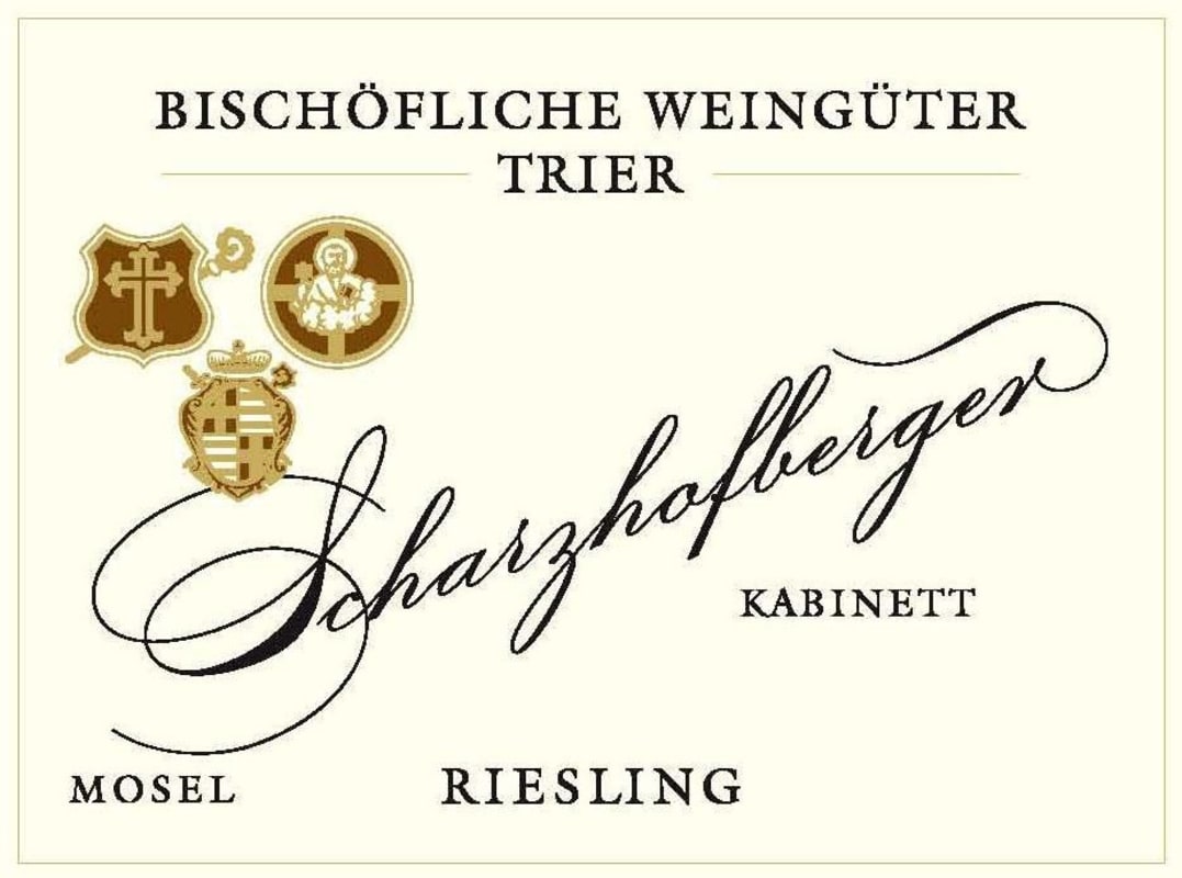 Bischofliche Weinguter Trier Domkirche Scharzhofberger Riesling Kabinett 2013 Front Label