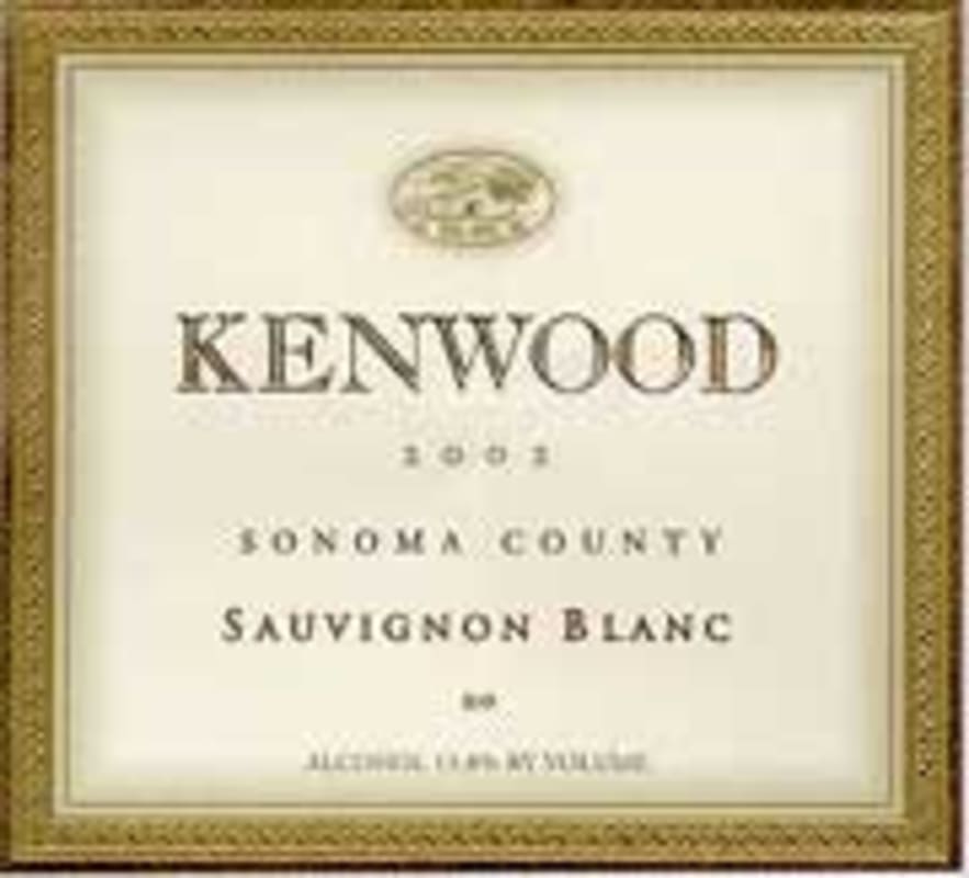 Kenwood Sonoma County Sauvignon Blanc 2002 Front Label