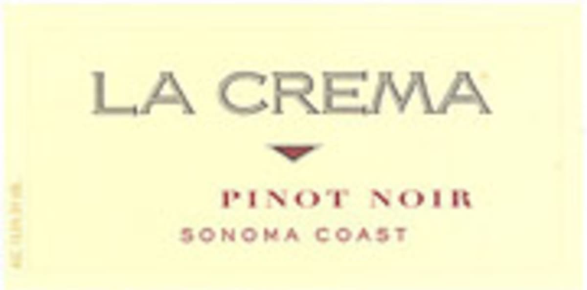 La Crema Sonoma Coast Pinot Noir 2002 Front Label