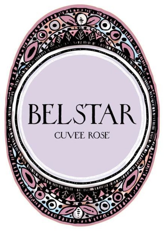 Bisol Belstar Cuvee Rose Front Label
