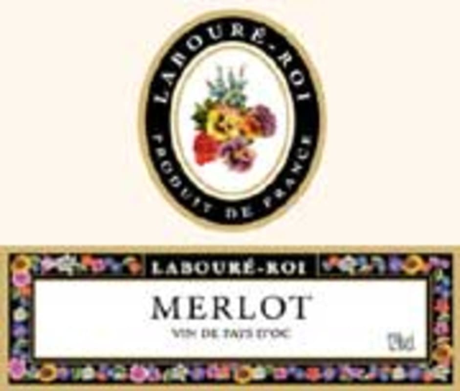 Laboure Roi Merlot 2002 Front Label