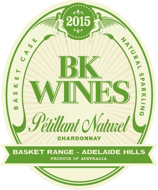 BK Wines Petillant Naturel 2015 Front Label