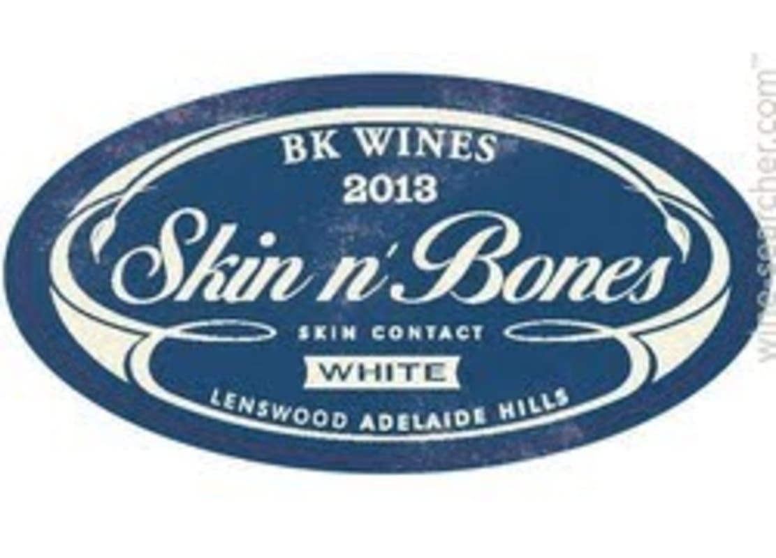 BK Wines Skin n Bones White 2013 Front Label