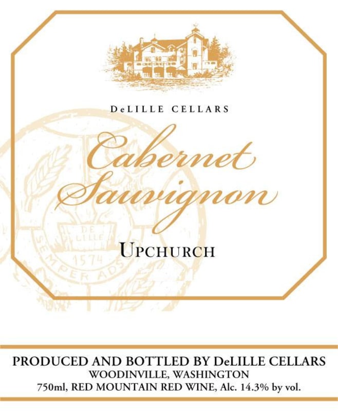 DeLille Upchurch Cabernet Sauvignon 2012 Front Label